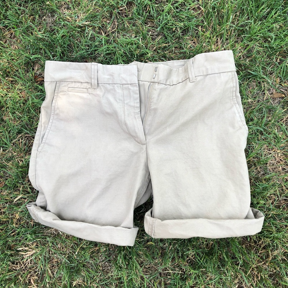 Gap khakis “boyfriend roll up” shorts